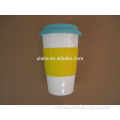 joyous festival time promotion gift candy color silicone cup holder